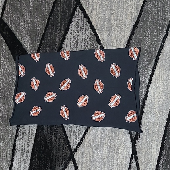 HARLEY DAVIDSON UNISEX BAR & SHIELD LOGO NECK GALTER DO-RAG - Picture 1 of 5